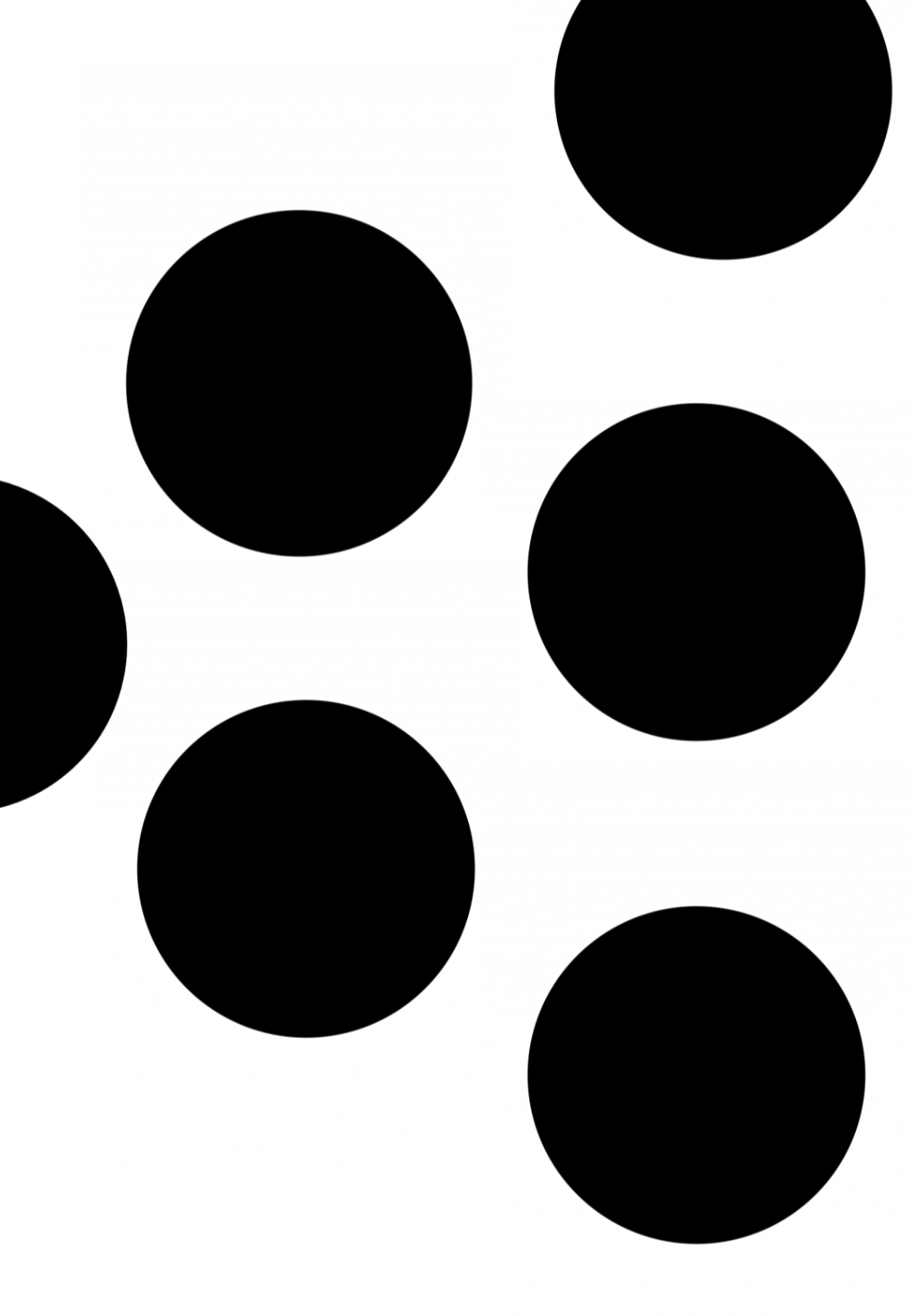 fondo-bianco-bolle-nere